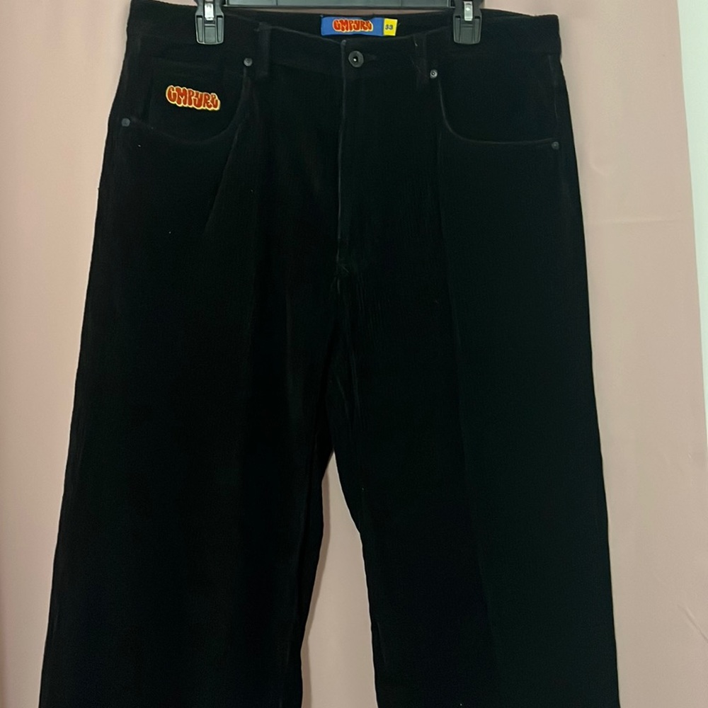 Black Corduroy Pants
